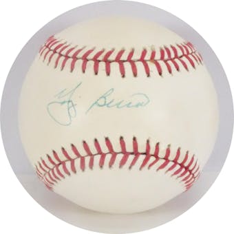 Yogi Berra Autographed NL Feeney Baseball JSA AB84082 (Reed Buy)