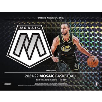 2021/22 Panini Mosaic Basketball Hobby Box (Presell)