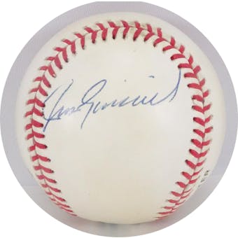 Jim Eisenreich Autographed NL White  Baseball JSA AB84091 (Reed Buy)