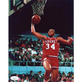 Charles Barkley Philadelphia 76ers Autographed 8x10 Photo JSA AB84544 (Reed Buy)
