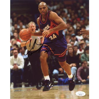 Charles Barkley Phoenix Suns Autographed 8x10 Photo JSA AB84545 (Reed Buy)