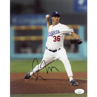 Greg Maddux Los Angeles Dodgers Autographed 8x10 Photo JSA AB84550 (Reed Buy)