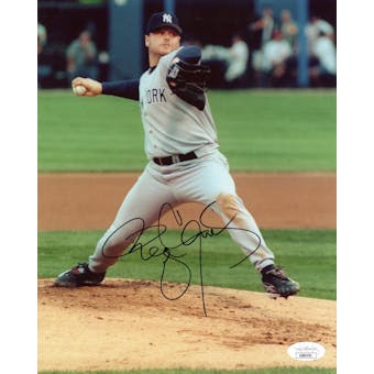Roger Clemens New York Yankees Autographed 8x10 Photo JSA AB84551 (Reed Buy)