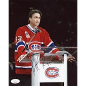 Patrick Roy Montreal Canadiens Autographed 8x10 Photo JSA AB84556 (Reed Buy)