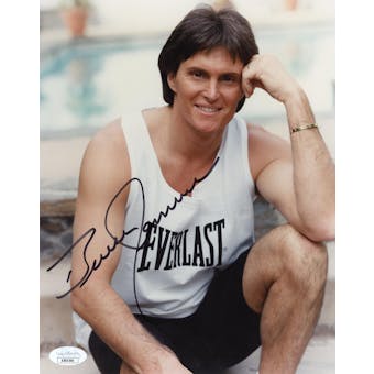 Bruce Jenner Olympics Autographed 8x10 Photo JSA AB84566 (Reed Buy)