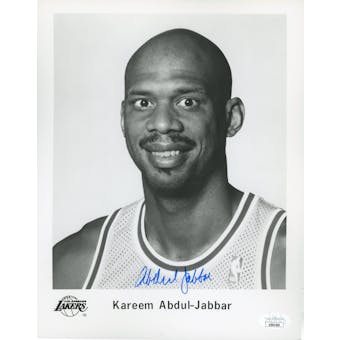 Kareem Abdul-Jabbar Los Angeles Lakers 8x10 Photo JSA AB84568 (Reed Buy)