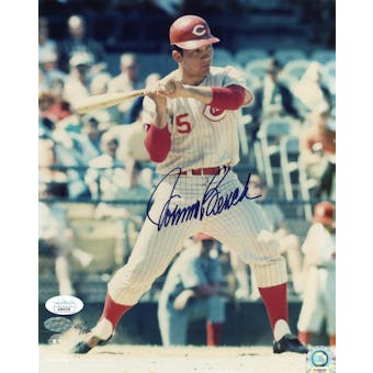 Johnny Bench Cincinnati Reds Autographed 8x10 Photo Mounted/JSA AB84578 (Reed Buy)