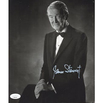 Jimmy Stewart Autographed 8x10 Photo JSA AB84589 (Reed Buy)