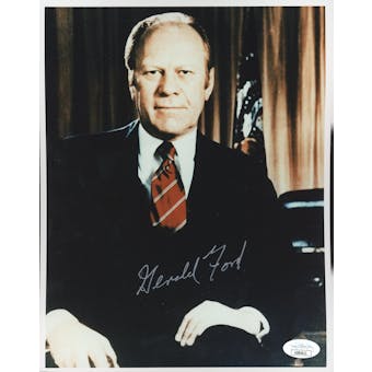 Gerald Ford Autographed 8x10 Photo JSA AB84611 (Reed Buy)
