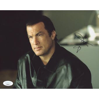 Steven Seagal Autographed 8x10 Photo JSA AB84630 (Reed Buy)