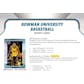 2021/22 Bowman University Basketball Hobby Box