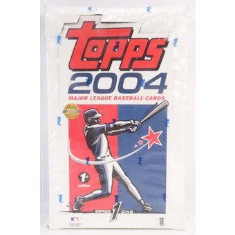 2004 Topps 1st Edition Series 1 Baseball Hobby Box (Damaged Box) (Reed Buy)