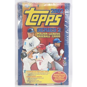 2002 Topps Series 2 Baseball Hobby Box (Damaged Box) (Reed Buy)