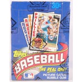 1984 Topps Baseball Wax Box (BBCE) (Reed Buy)