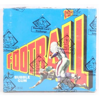 1972 Topps Football 1st Series Wax Box (BBCE) (Reed Buy)