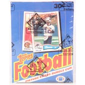 1982 Topps Football Wax Box (BBCE) (Reed Buy)