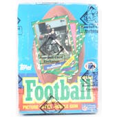 1986 Topps Football Wax Box (BBCE) (Reed Buy)