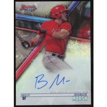 2018 Bowman's Best #B18-BMA Brandon Marsh Autograph Refractor (Reed Buy)