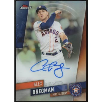 2019 Topps Finest #FA-AB Alex Bregman Autograph Refractor (Reed Buy)