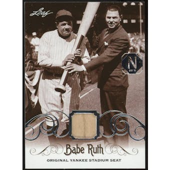 2016 Leaf #YS-12 Babe Ruth Stadium Seat Relic #/10 (Reed Buy)