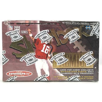 1999 Fleer Skybox Premium Football Hobby Box (Torn Shrinkwrap) (Reed Buy)