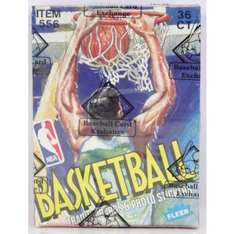 1989/90 Fleer Basketball Wax Box (BBCE)(FASC) (Reed Buy)