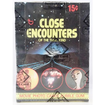 Close Encounters of the Third Kind Wax Box (1978 Topps) (BBCE) (Reed Buy)