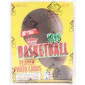 1990/91 Fleer Basketball Rack Box (BBCE) (FASC) (Reed Buy)