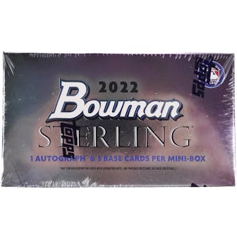 2022 Bowman Sterling Baseball Hobby Mini-Box