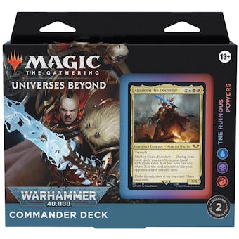 Magic The Gathering Universes Beyond: Warhammer 40,000 Commander 4-Deck Case (Presell)