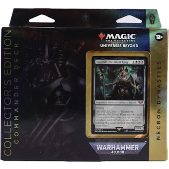 Magic The Gathering: Warhammer 40,000 Collector's Edition Commander Deck - Necron Dynasties
