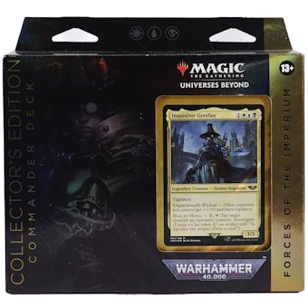Magic The Gathering: Warhammer 40,000 Collector's Edition Commander Deck - Forces of the Imperium