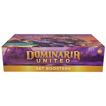 Magic The Gathering Dominaria United Set Booster 6-Box Case (Presell)