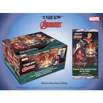 Marvel Fleer Ultra Avengers Hobby Box (Upper Deck 2022) (Presell)