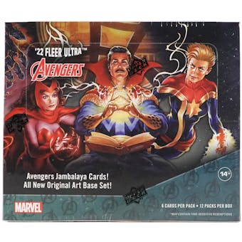 Marvel Fleer Ultra Avengers Hobby Box (Upper Deck 2022)