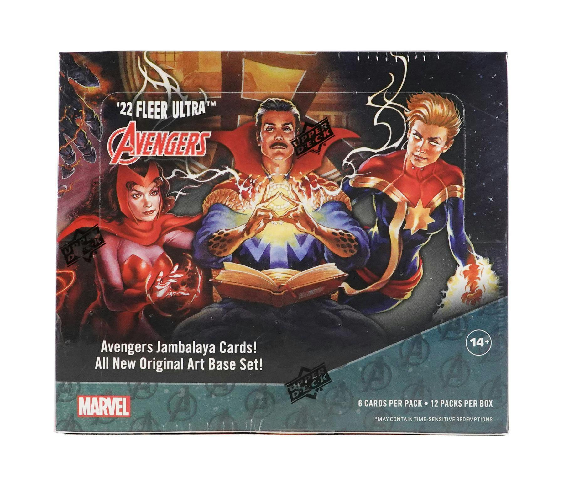 Melodieus Viool Sobriquette Marvel Fleer Ultra Avengers Hobby Box (Upper Deck 2022) | DA Card World