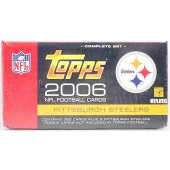 2006 Topps Football Factory Set (Box) (Pittsburgh Steelers) (Reed Buy)