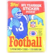 1985 Topps Football Wax Pack (Reed Buy)