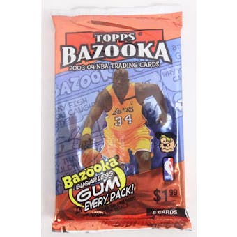 2003/04 Bazooka Basketball Retail Pack (Reed Buy)