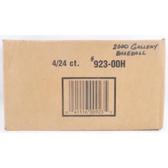 2000 Topps Gallery Baseball Hobby Case (4 Boxes) (Reed Buy)