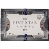 2022 Topps Five Star Baseball Hobby Box