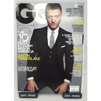 Justin Timberlake Autographed GQ Magazine JSA AB84957 (Reed Buy)