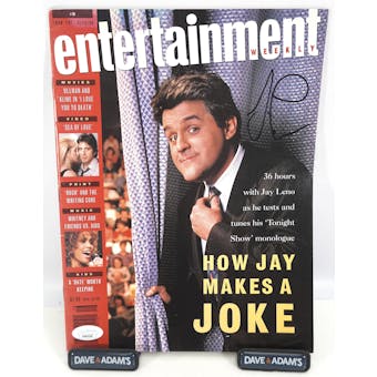 Jay Leno Autographed Entertainment Weekly Magazine JSA AB84938 (Reed Buy)