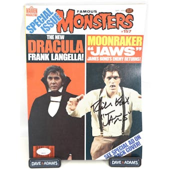 Richard Kiel Autographed Famous Monsters Magazine JSA AB84165 (Reed Buy)
