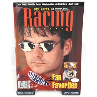 Jeff Gordon Autographed Beckett Racing Monthly Magazine JSA AB84159 (Reed Buy)