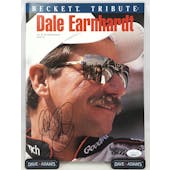 Dale Earnhardt Autographed Beckett Tribute Magazine JSA AB84152 (Reed Buy)