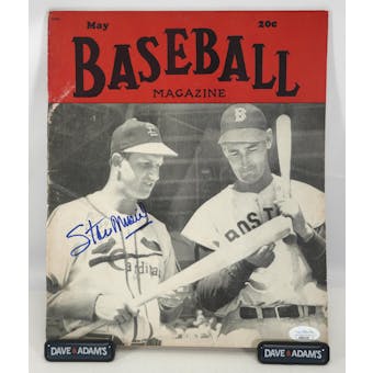 Stan Musial Autographed Baseball Magazine JSA AB84149 (Reed Buy)