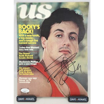 Sylvester Stallone Autographed Us Magazine JSA XX55101 (Reed Buy)