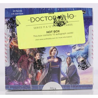 Doctor Who Series 11 & 12 UK Edition HOT BOX!! (Rittenhouse 2022)