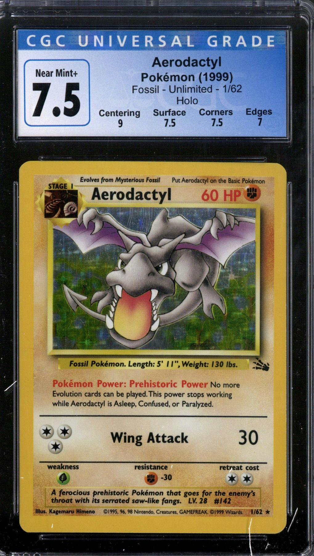 Pokemon Aerodactyl CGC | DA World